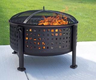 Peasnt Hearth Langston Steel Wood Burning Fire Pit