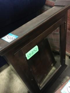 Espresso 25x32" Medicine Cabinet With Crown (CB-2052)