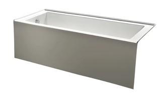 Aqua Eden 60 x 31 Alcove Soaking Bathtub