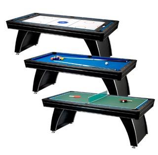 GLD Products Fat Cat Phoenix MMXI 3-in-1 84" Multi Game Table-As Is