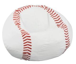 Elite Products Baseball Bean Bag Chair
