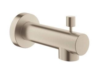 Ghore Concetto 5 in. Tub Spout in Brushed Nickel, 2PC