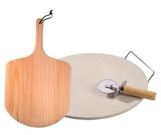 Bialetti 4-Piece Pizza Stone Set