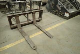 Skid Steer Q/A Forks Attachment. 