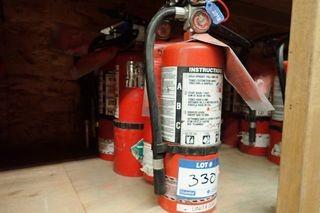 Lot of 5 Asst. ABC Fire Extinguishers.