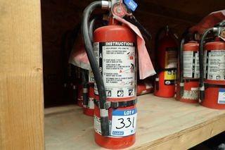 Lot of 5 Asst. ABC Fire Extinguishers.