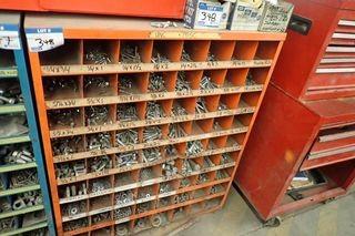 Lot of Bolt Bin w/ Asst. Imperial Nuts and Bolts. 