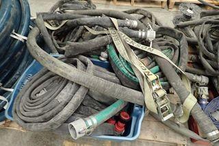 Lot of Asst. Discharge Hose. 