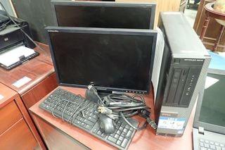 Lot of Dell OptiPlex 3010 Intel Core i5 Desktop Computer, Acer Flatscreen Monitor, Samsung Flatscreen Monitor and Keyboard. **NOTE: MISSING POWERCORDS**