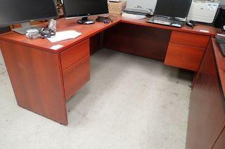 L-Shaped Desk. 