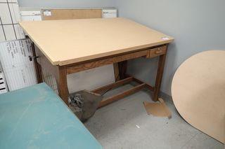 Tilting Drafting Table. 