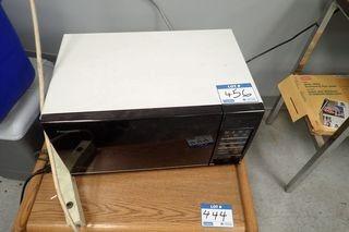 Lot of Danby DDW497W Countertop Dishwasher and Panasonic Microwave. 