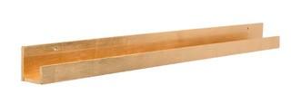 Levie 24" Frame Ledge 2pck Gold