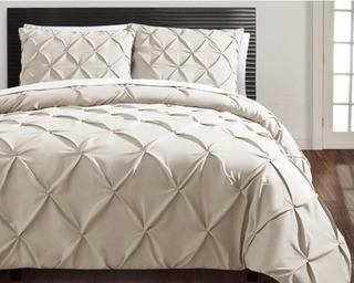 Ophelia & Co. Uma Duvet Cover Set, Queen, Taupe 
