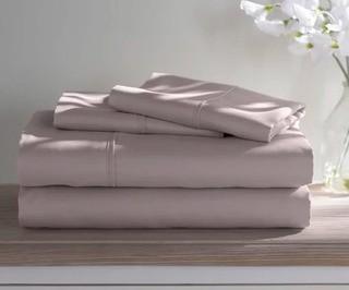 Wayfair Basics 4 Piece Solid Colour Sheet Set, King, Lavender 