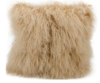 Billingham Lumbar Pillow 20x20" Beige 