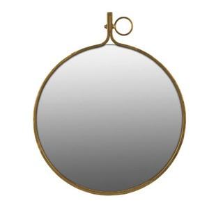 Urban Trends Metal Round Wall Mirror, 20.25"H
