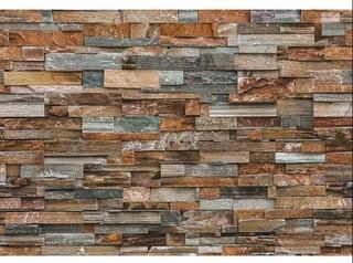 WallPops! Colourful Stone Wall Mural 366cm x 254cm