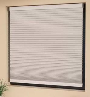 Symple Stuff Cellular Shade, Light Grey, 21x64"