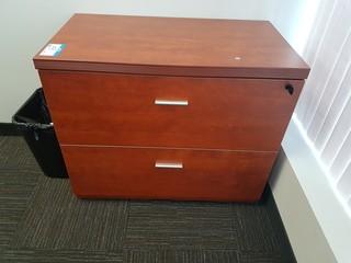 Wood 2 Drawer Lateral Filing Cabinet