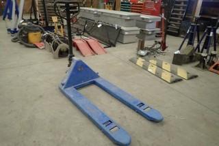 5,500lbs Pallet Jack. **BEING USED FOR LOADOUT, CANNOT BE REMOVED UNTIL NOON FEB 27/19**