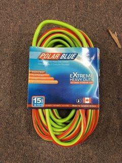 New 14/3 Polar Blue 50 Ft Cold Weather Extension Cord 