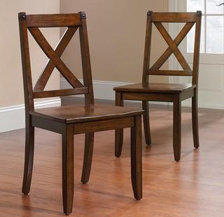 Chappel Solid Wood Dining Chair, Set Of 2