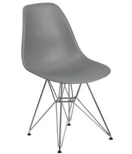 Madison Dining Chair, Grey/Black Legs, Set Of 4