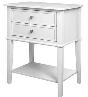 Beachcrest Home Dmitry End Table With Storage, White