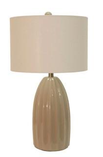 Ripley 27" Table Lamp, Cool Grey