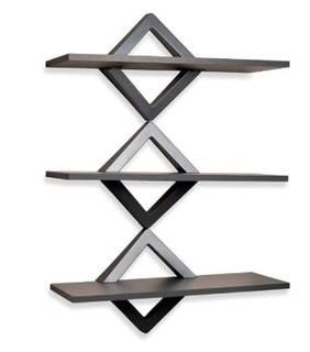 La Crosse Diamonds 3 Level Wall Shelf