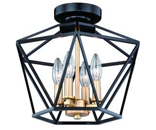 Loggins 4-Light Semi Flush Mount