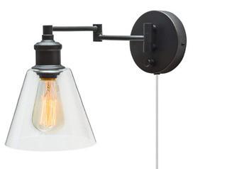 Aidan 1-Light Swing Arm Lamp