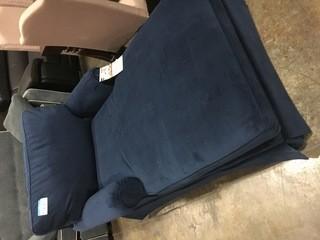 Klaussner Furniture Chaise Lounge, Navy