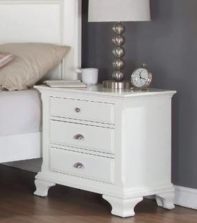 Winston Porter Shenk 3 Drawer Nightstand