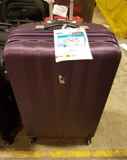 Atlantic 28" hardsided spinner luggage - purple