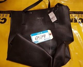 Guess Black Hand Bag