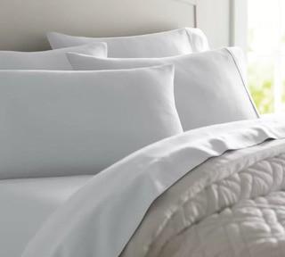 Wayfair Basics 1800 Series 6 Piece Solid Colour Sheet Set, White, Queen