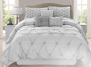 Ophelia & Co. Fearn 7 Piece Comforter Set, Queen