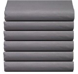 Harrill 1500 Thread Count 6 Fitted Sheets, Grey, CalKing