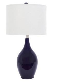 Guildford 27" Table Lamp, Indigo Blue