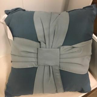 Blue Throw Pillow, 18x18"