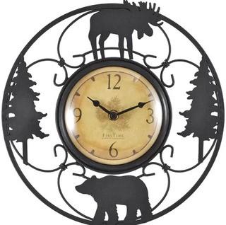 11" Wildlife Wire Wall Clock