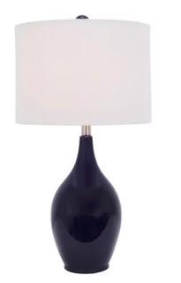 Guildford 27" Table Lamp Indigo Blue 