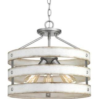 Progress Lighting-P350049-141-Gulliver - Three Light?Convertible Semi-Flush Mount