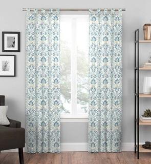 PAIRS TO GO Halford 2-Pack Window Curtains, 60x84, Blue