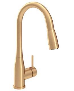 Sereno Single Handle Pull-Down Kitchen Faucet, Brushed Bronze 