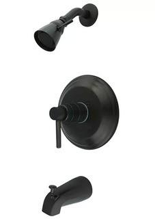 Kingston Brass Concord Diverter Tub and Shower Faucet, Oil Rubbed Bronze 