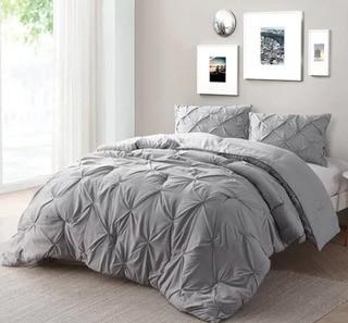 Ophelia & Co. Iyonna Comforter Set, Queen, Grey