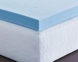 Lucid Comfort Collection 4" Gel Memory Foam Mattress Topper, Full